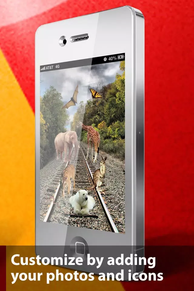 Pimp All Screens - Free Cool Custom Wallpapers, App Shelves, Frames, & Icons Ekran Görüntüleri