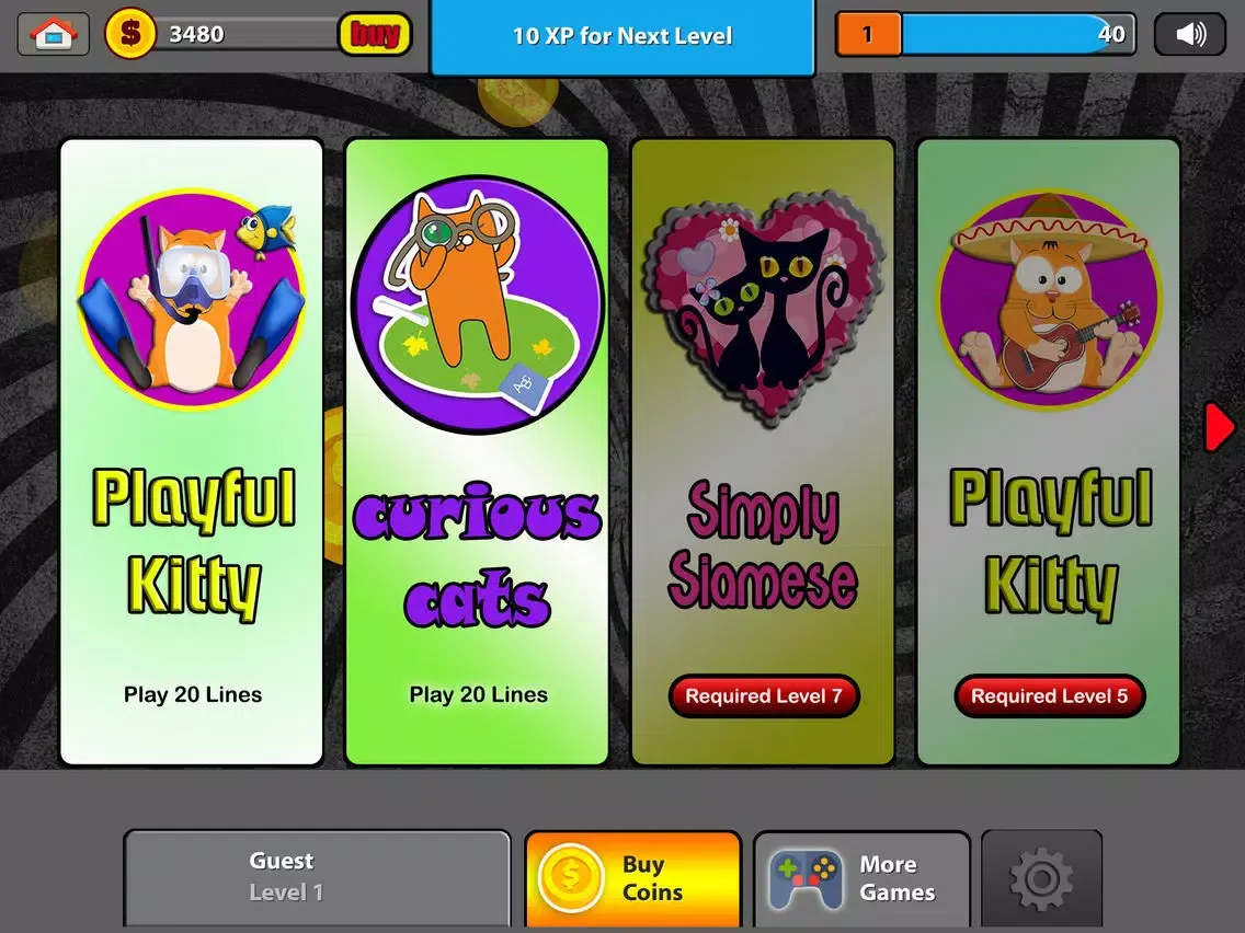 Lucky Kitty Slots iPad 應用截圖