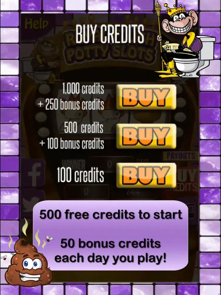 Screenshot di Royal Flush Potty Slots iPad 