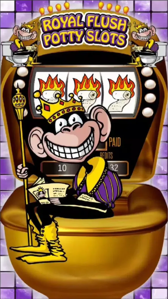Screenshot di Royal Flush Potty Slots