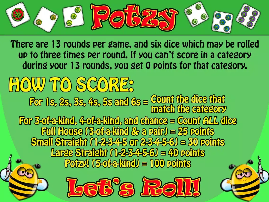 Скриншоты Potzy Free Dice Game iPad 