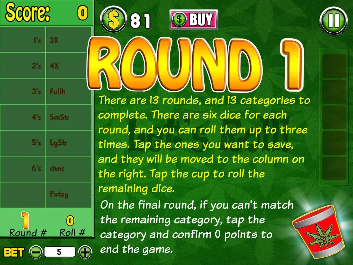 Скриншоты Potzy Free Dice Game iPad 