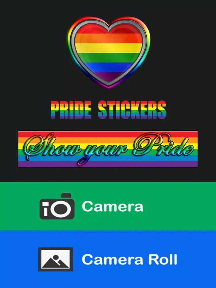 Pride Stickers iPad  스크린샷