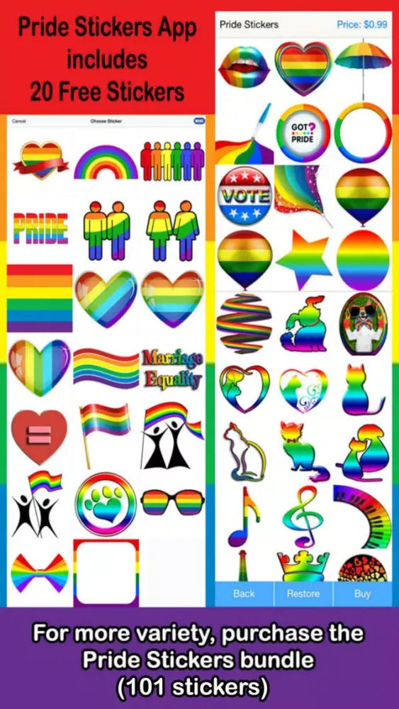 Pride Stickers 스크린샷