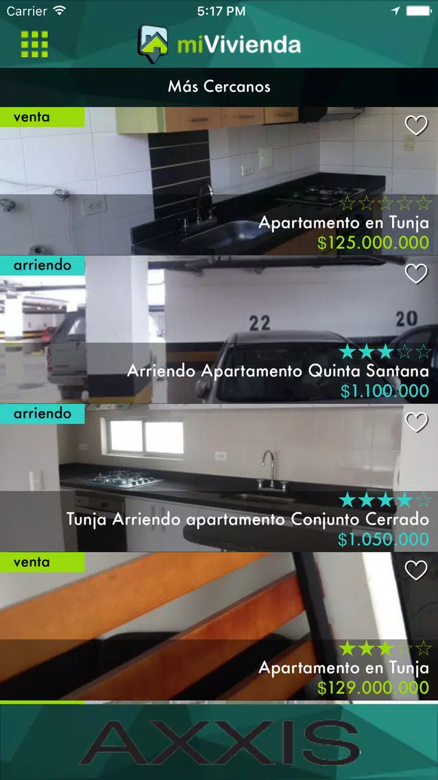 Ảnh chụp màn hình của miVivienda