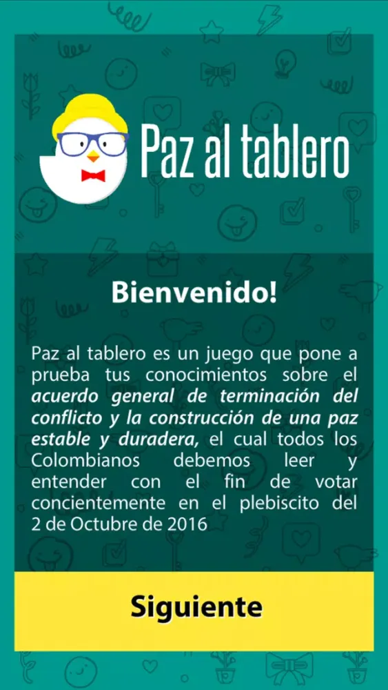 Paz al Tablero स्क्रीनशॉट