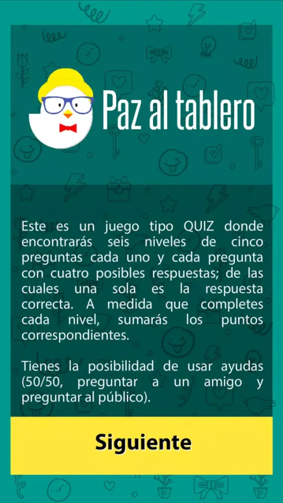 Paz al Tablero स्क्रीनशॉट