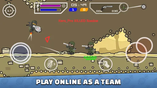 Скриншоты Mini Militia - War.io
