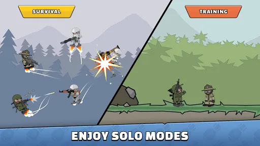 Скриншоты Mini Militia - War.io