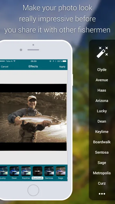 Captures d'écran de Catchagram - Social Fishing App for Sportsfishermen