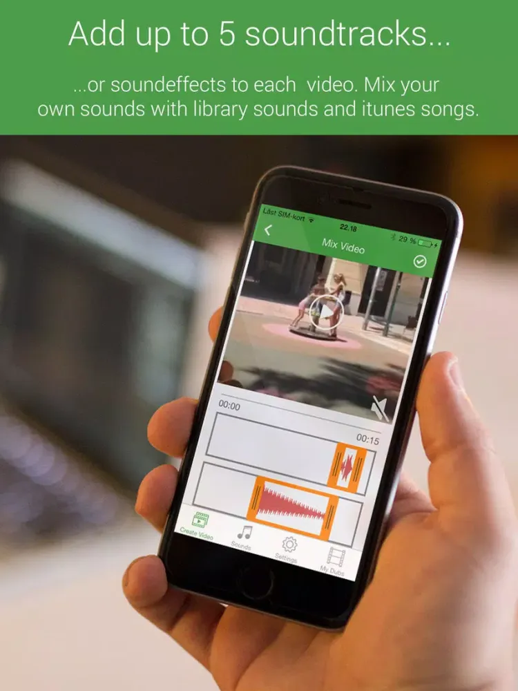 Dubmee - Soundlab for Vine, Instagram & Youtube Videos iPad  Screenshots
