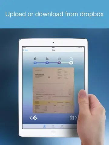 Captures d'écran de Superscan - Turn your device into pdf scanner iPad 