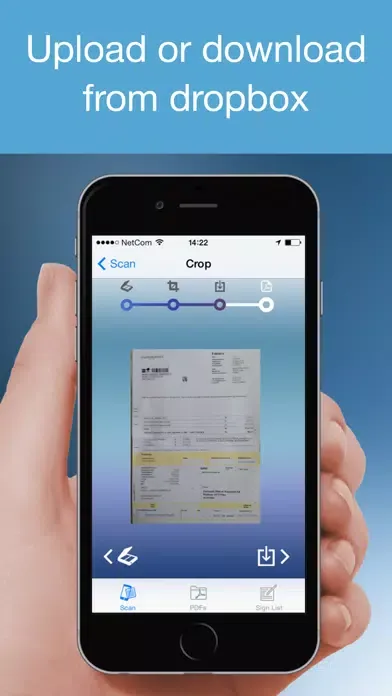 Captures d'écran de Superscan - Turn your device into pdf scanner