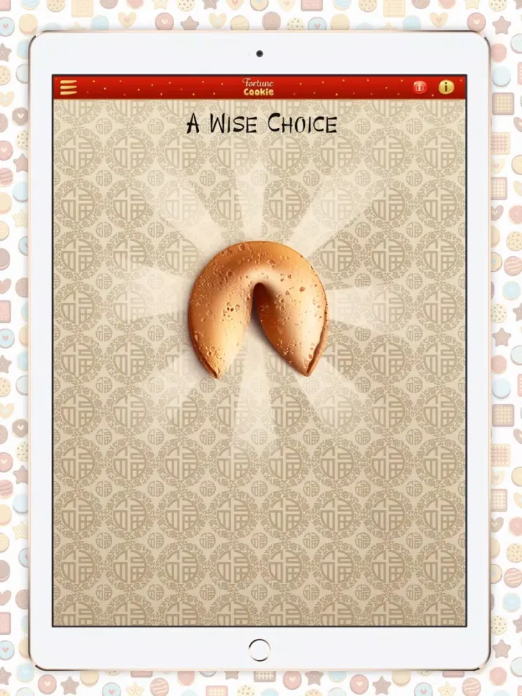 Ảnh chụp màn hình của Fortune Cookie for Daily Life iPad 