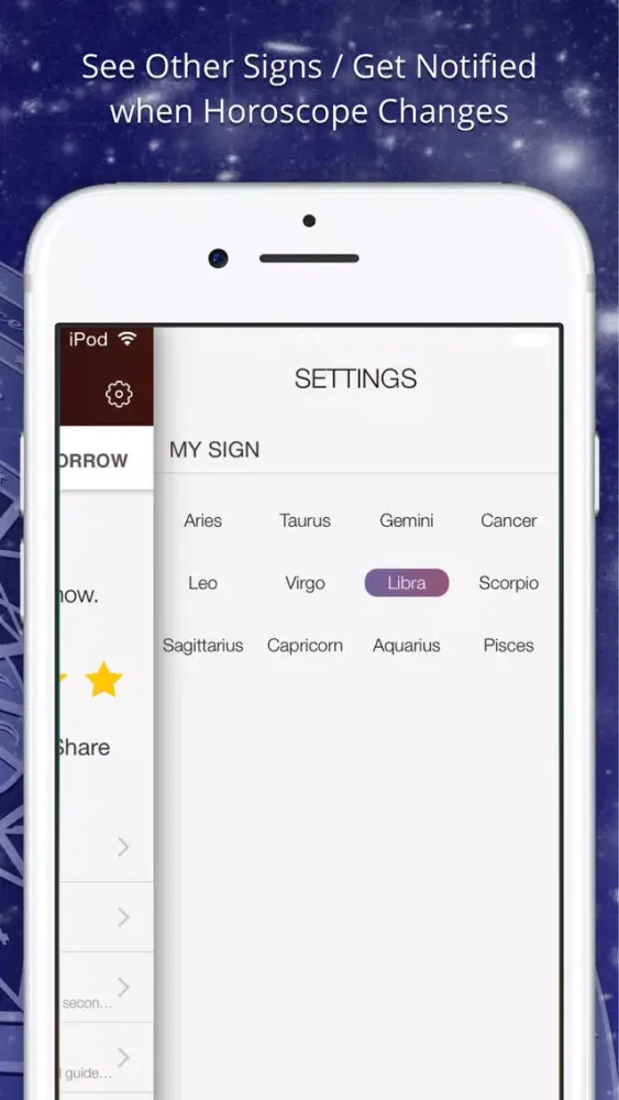 Zrzuty ekranu Horoscopes for Daily Life