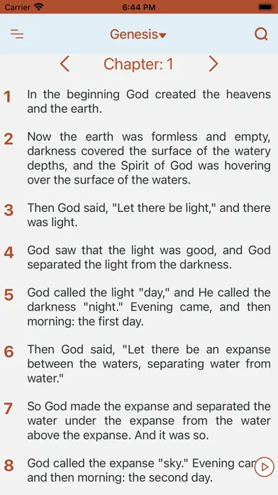 ภาพหน้าจอของ Christian Standard Bible (CSB)