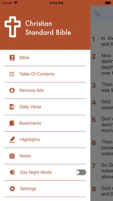 ภาพหน้าจอของ Christian Standard Bible (CSB)