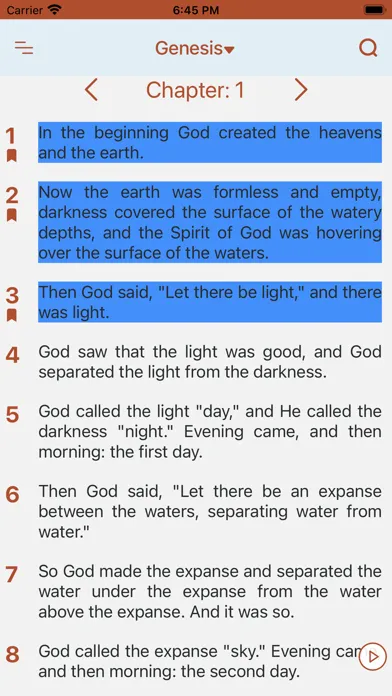 ภาพหน้าจอของ Christian Standard Bible (CSB)