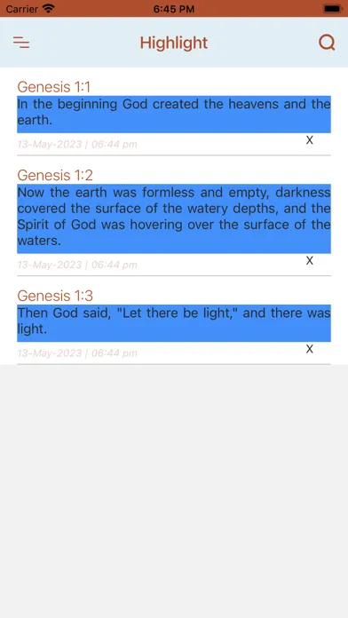 ภาพหน้าจอของ Christian Standard Bible (CSB)