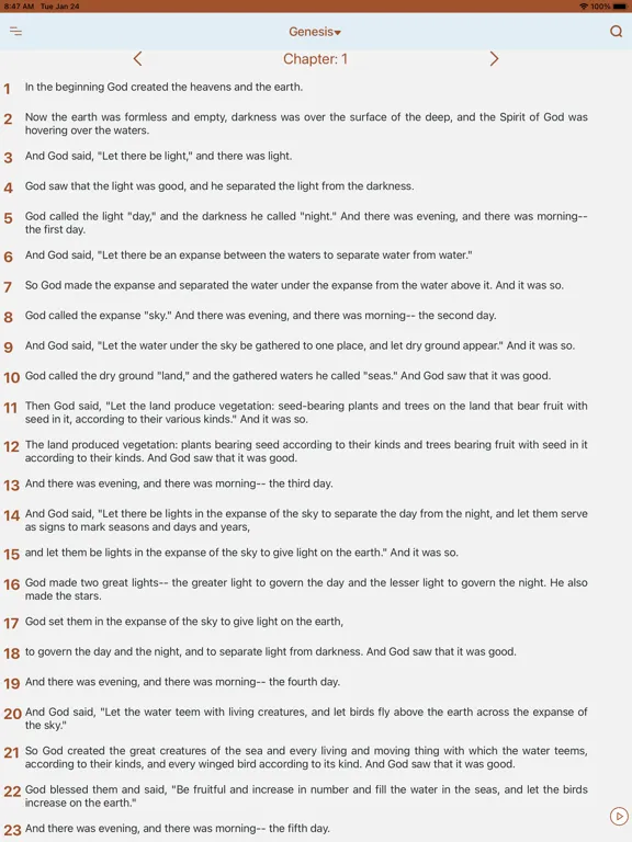Good News Bible (Holy Bible) iPad  스크린샷