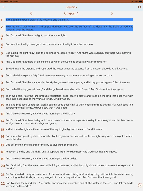 Good News Bible (Holy Bible) iPad  스크린샷