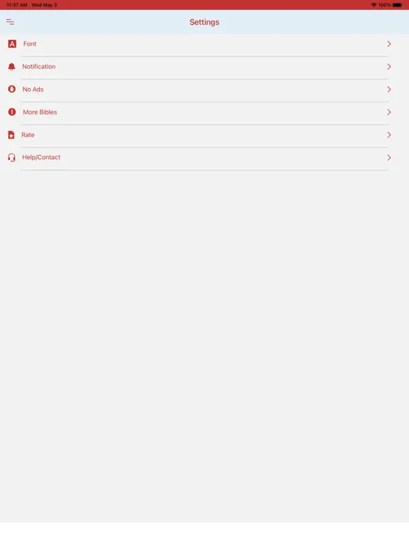 King James Version Bible (KJV) iPad  스크린샷