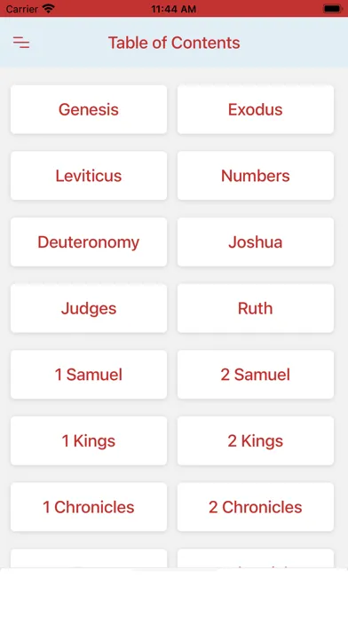 King James Version Bible (KJV) 스크린샷