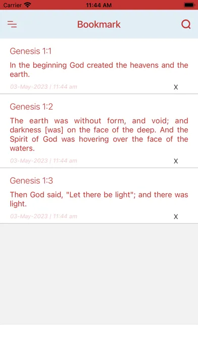 King James Version Bible (KJV) 스크린샷