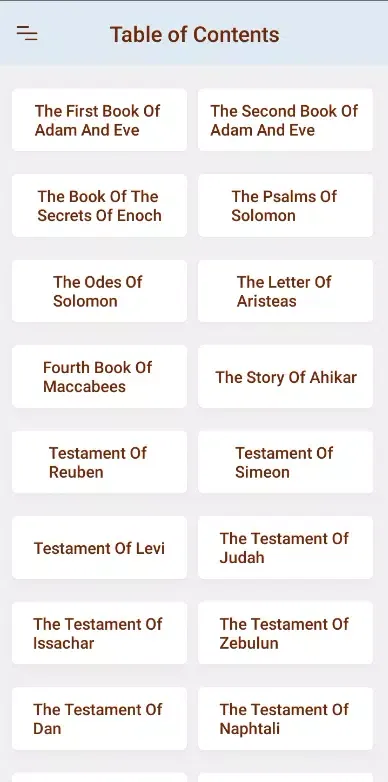 Lost Books of the Bible Screenshots