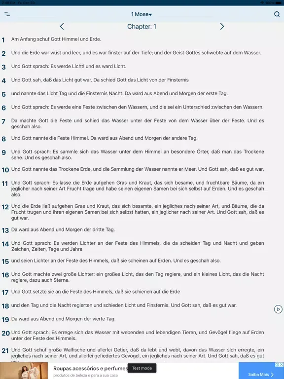 Ảnh chụp màn hình của Luther Bibel (German) iPad 