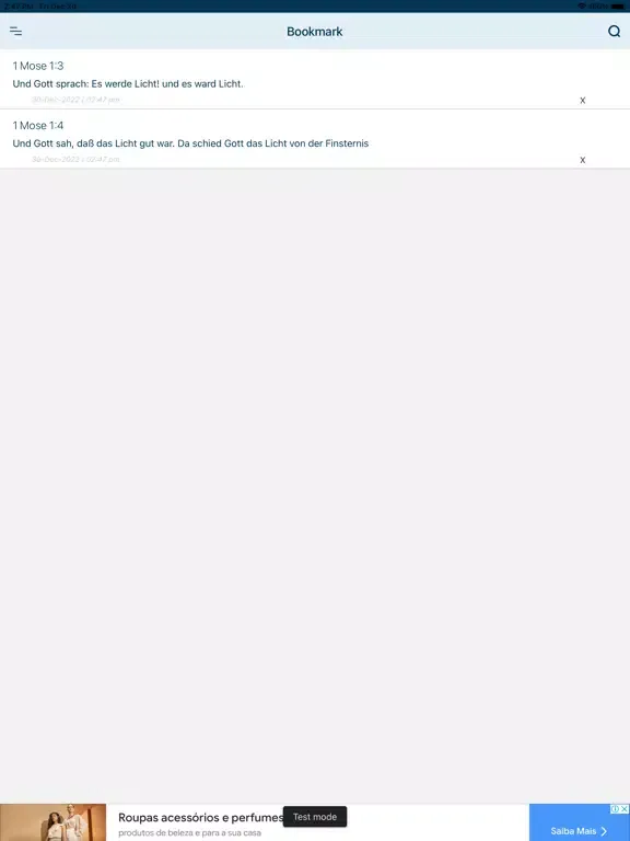 Ảnh chụp màn hình của Luther Bibel (German) iPad 