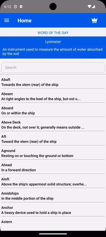 Maritime Terms & Dictionary Screenshots