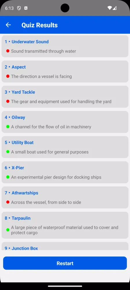 Maritime Terms & Dictionary Screenshots