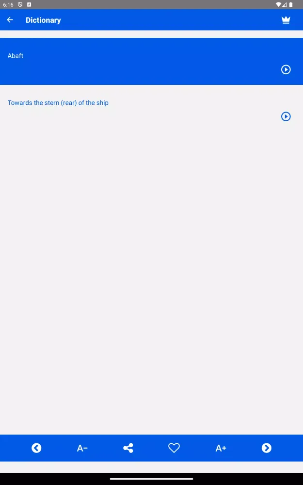 Maritime Terms & Dictionary Screenshots