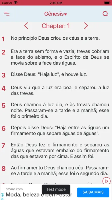 NVI Português Portuguese Bible Screenshots