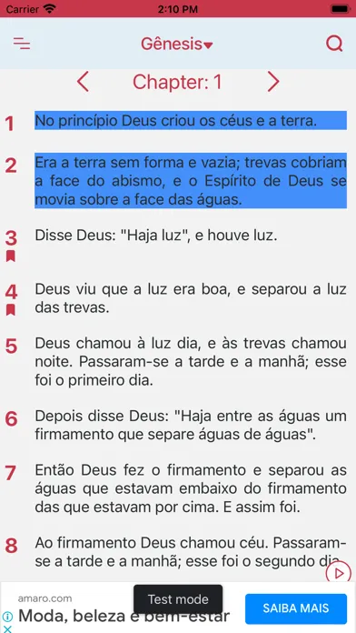 NVI Português Portuguese Bible Screenshots