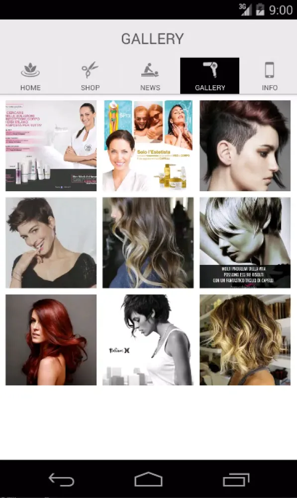 Paziani Parrucchiera-Estetica Screenshots