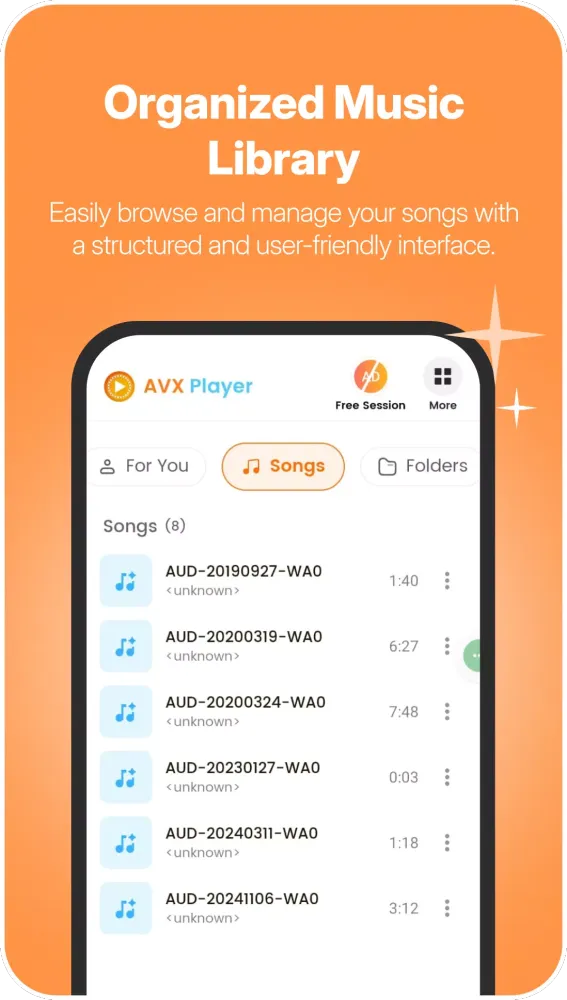 AVX Video Player Screenshots