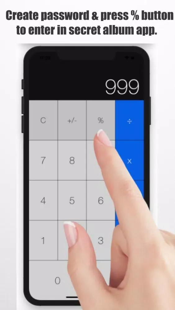 Ảnh chụp màn hình của Calculator Vault: Secret Album