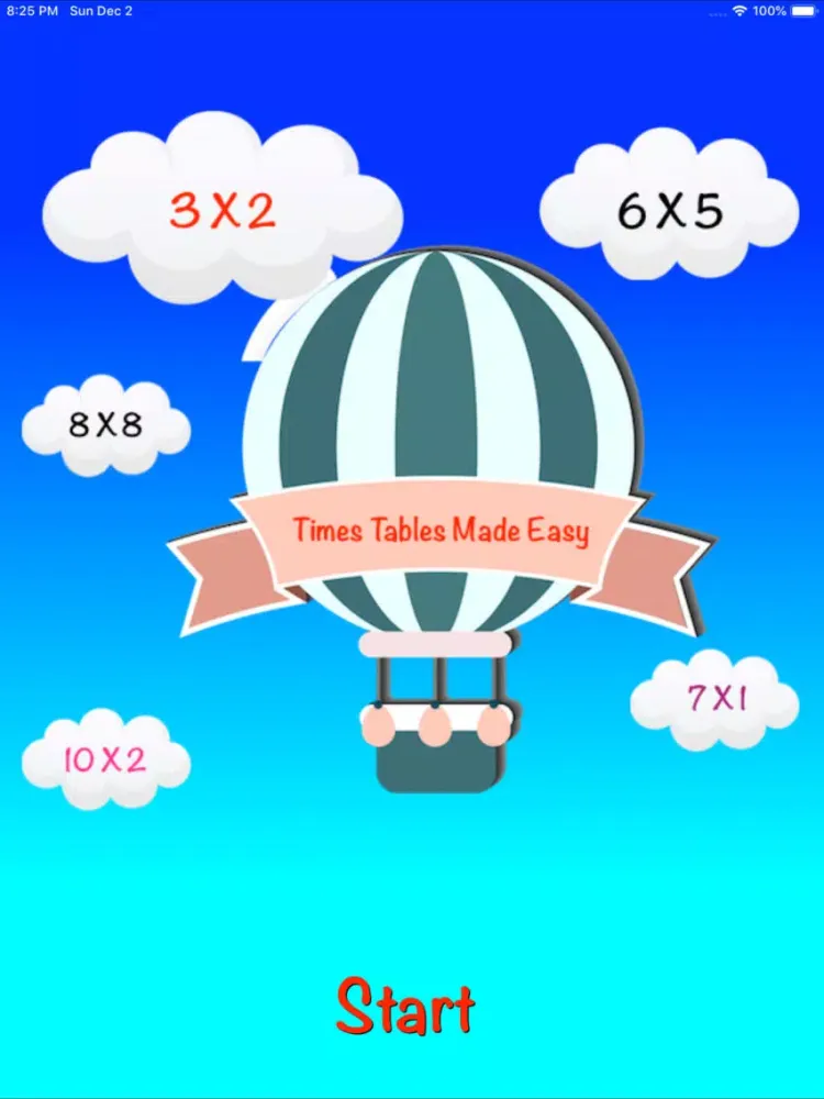 Capturas de pantalla de Times Tables Made Easy Lite iPad 
