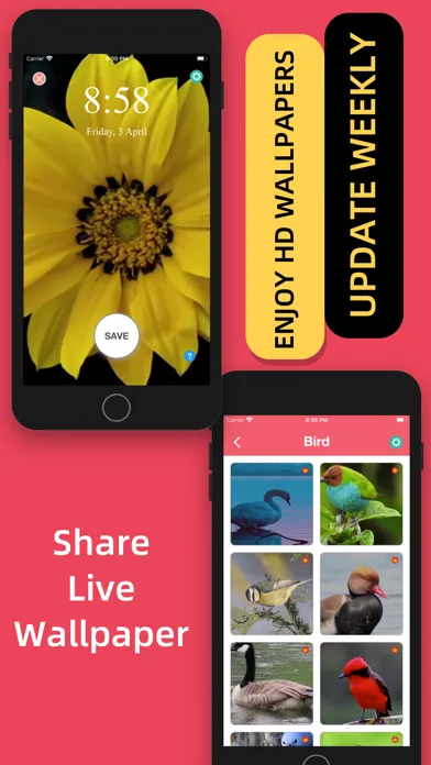 Screenshot di Live Wallpaper Supreme