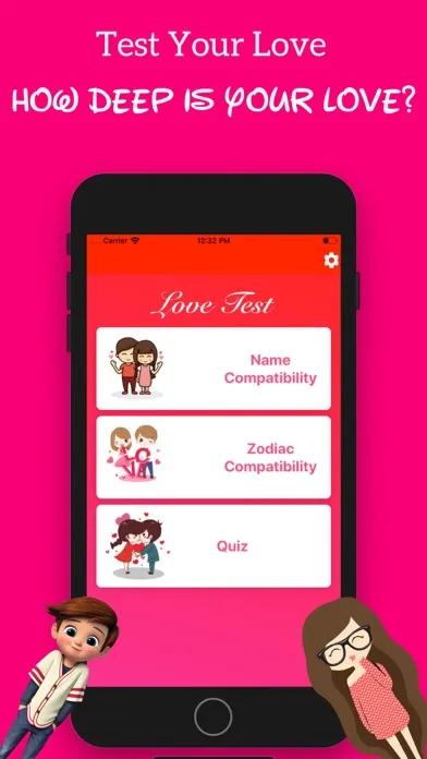 Love Test Compatibility Quiz Screenshots