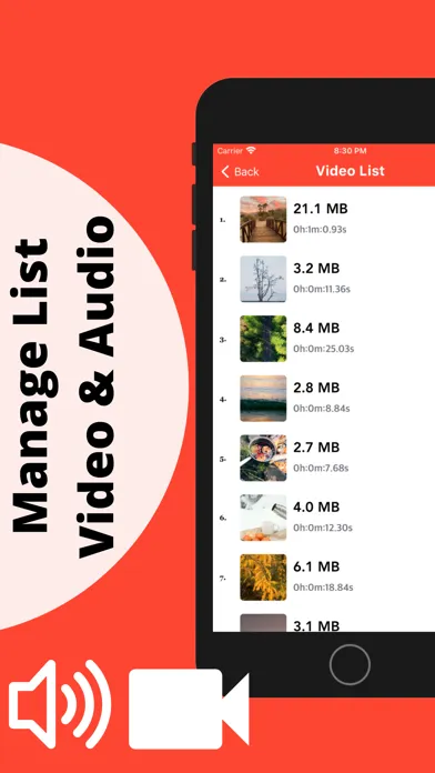 Video Converter - Extract Mp3 سکرین شاٹس