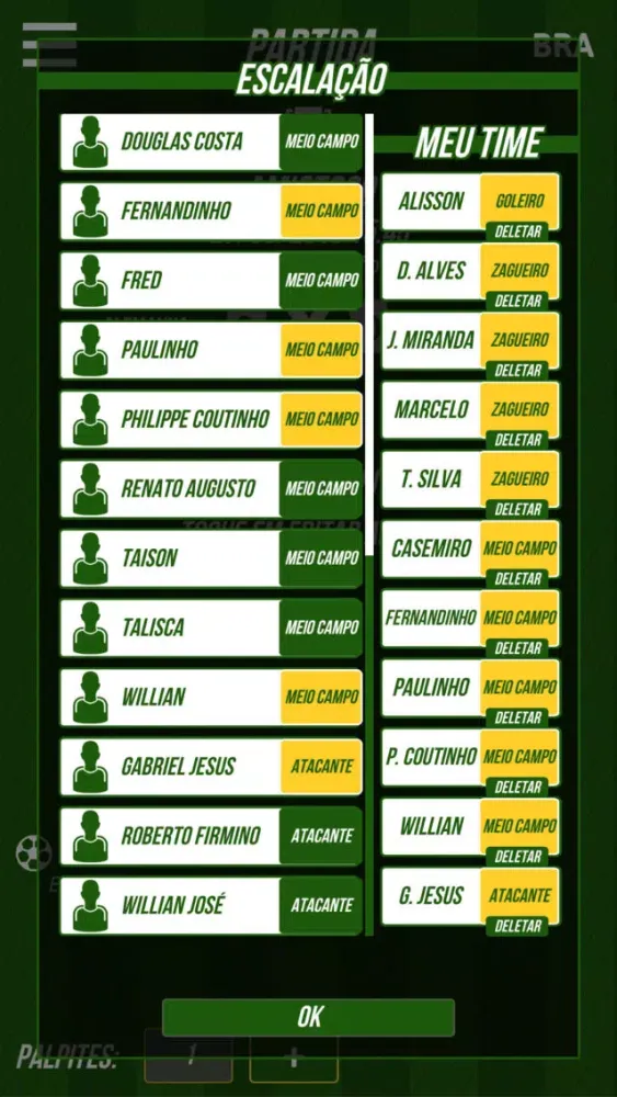 My Team - Futebol Brasileiro سکرین شاٹس