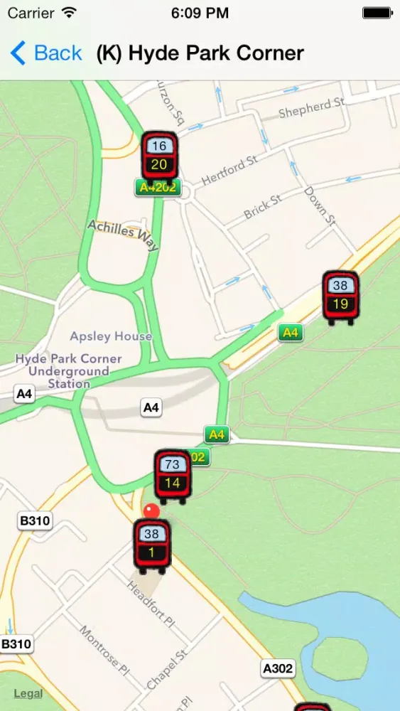 Tangkapan layar Live London Bus Tracker - TFL Transport Bus London Live Countdown Time, Route and Map