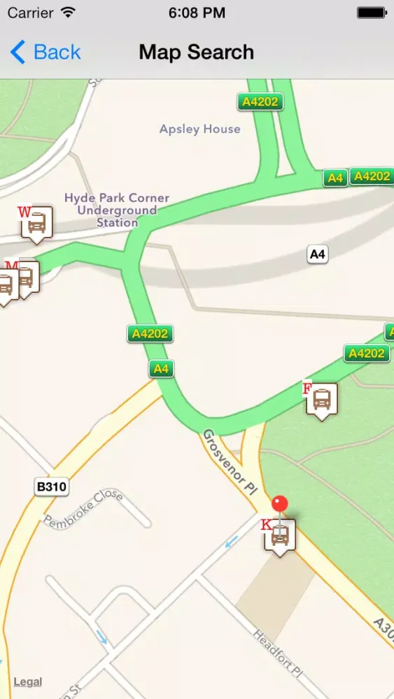 Tangkapan layar Live London Bus Tracker - TFL Transport Bus London Live Countdown Time, Route and Map