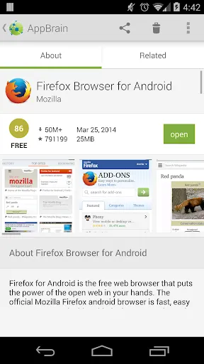 AppBrain App Market Screenshots