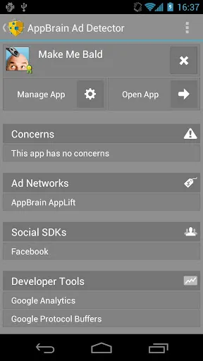 AppBrain Ad Detector Screenshots