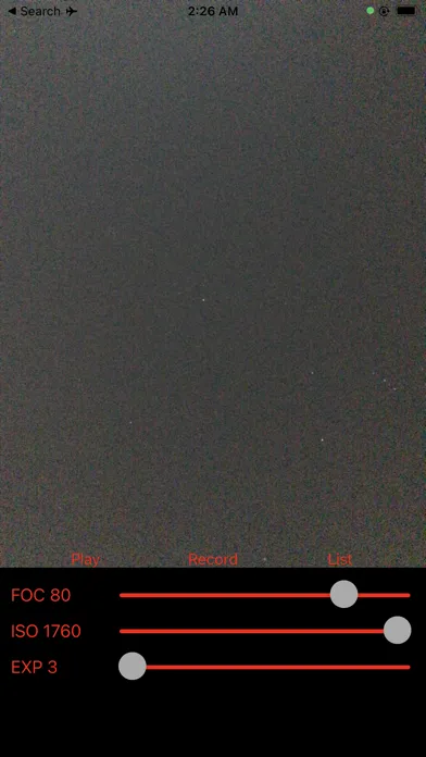 Tangkapan layar VideoCam - Astrophotography