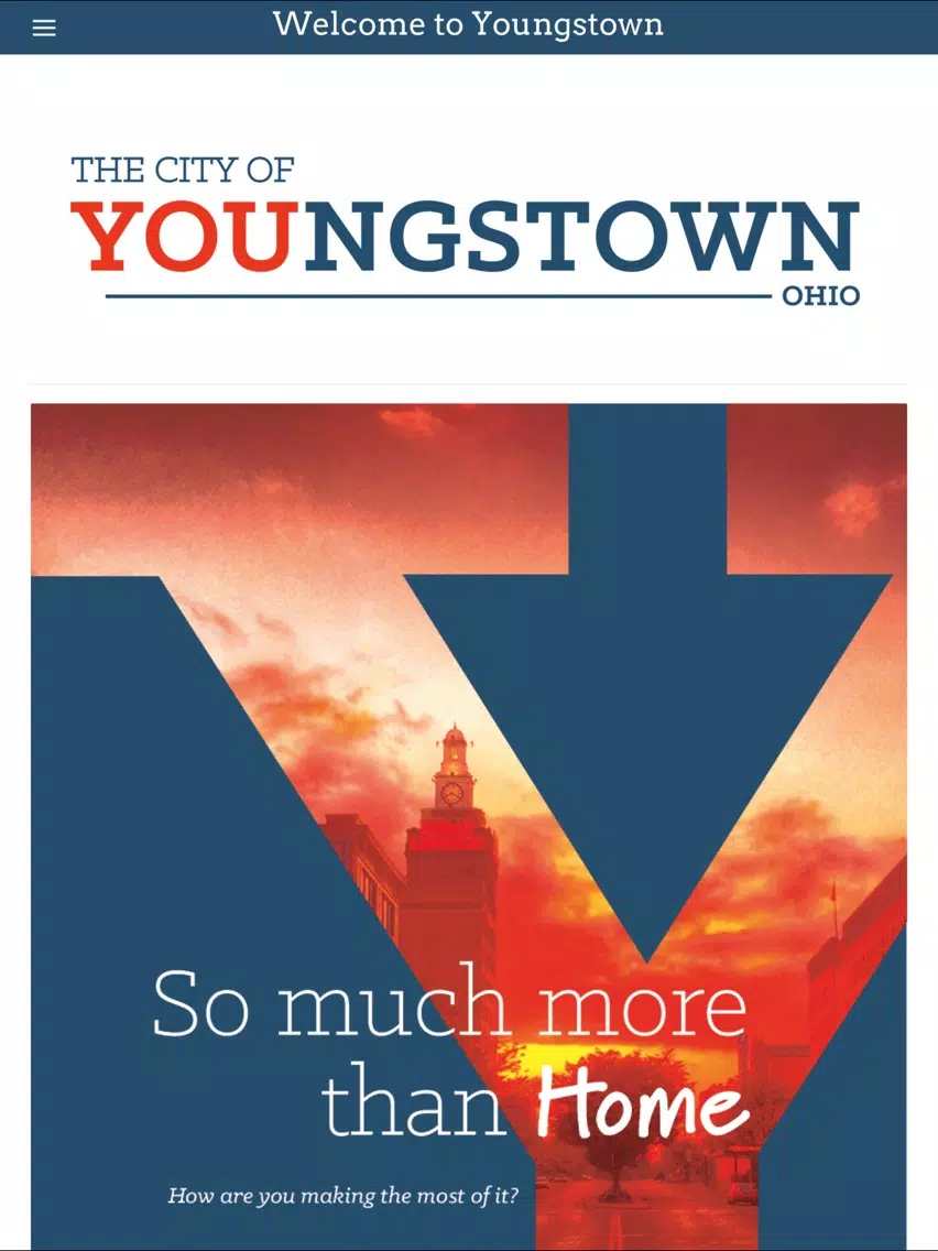 Zrzuty ekranu The City of Youngstown iPad 